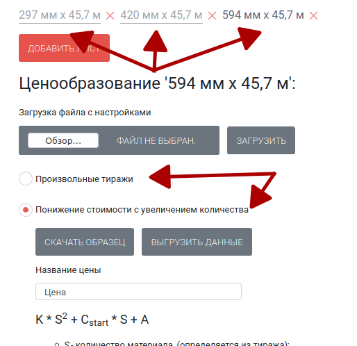 Типы ценообразования