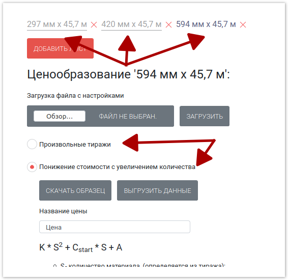 Типы ценообразования
